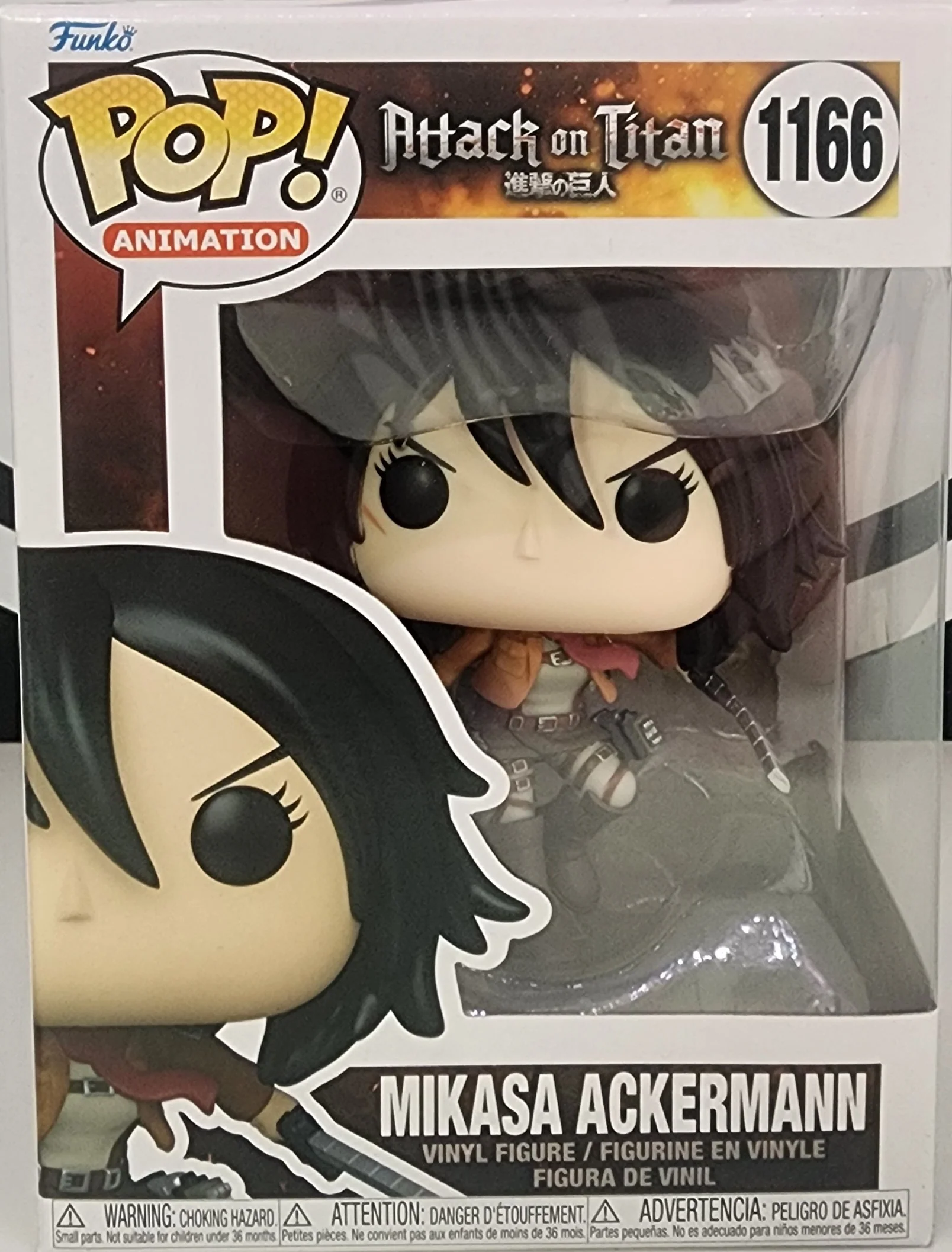 Attack on Titan - Mikasa Ackermann Pop! Vinyl Figure #1166
