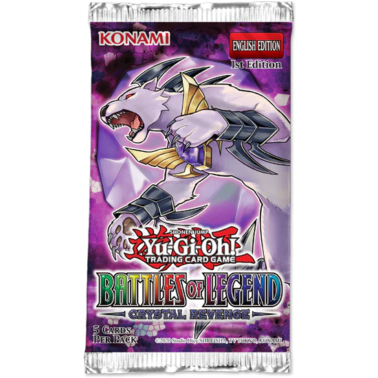 Battles of Legend: Crystal Revenge - Booster Pack (1st Edition)