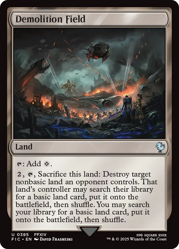 Demolition Field [FINAL FANTASY Commander]