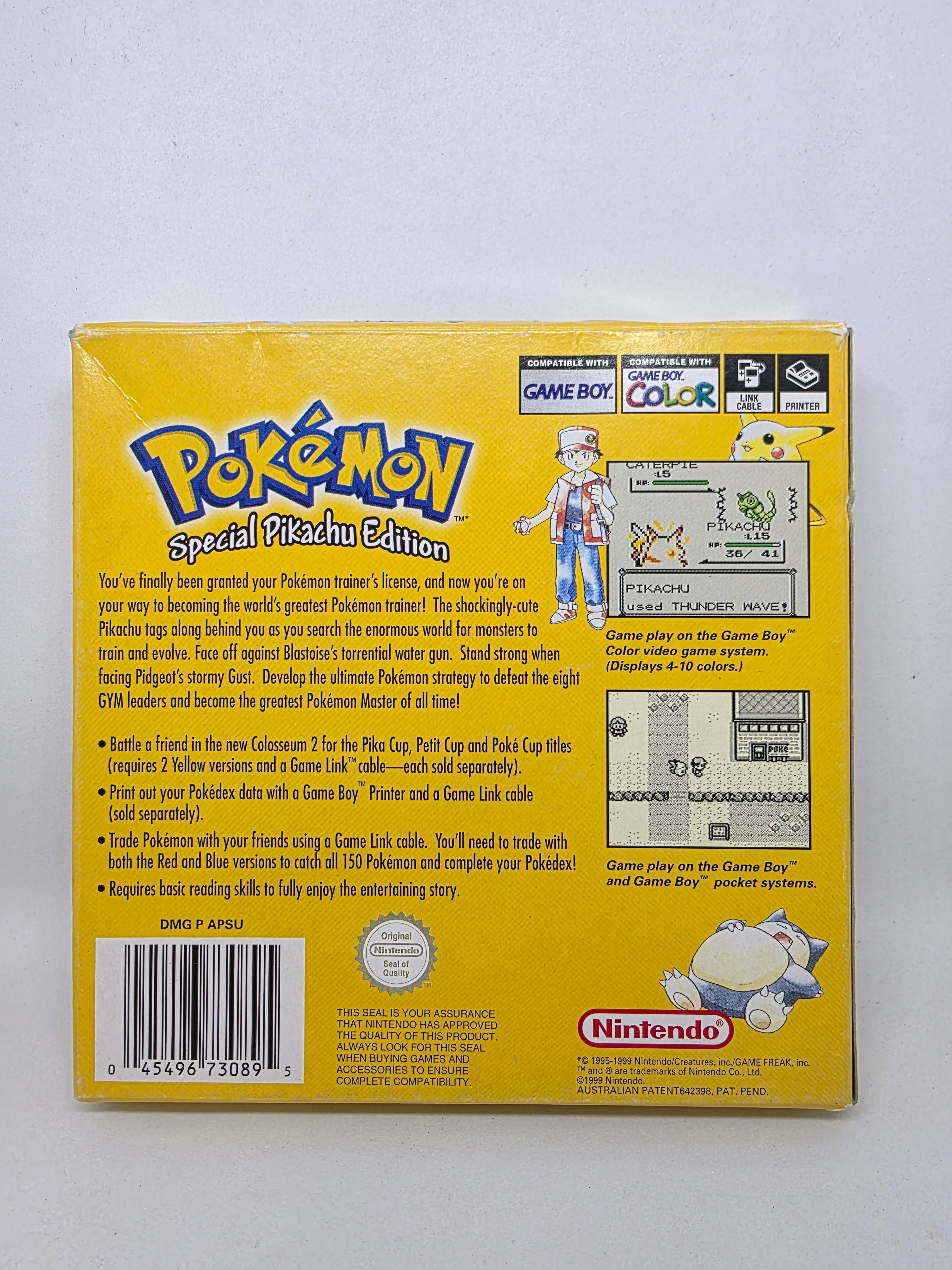 [Gameboy] Pokémon Yellow: Special Pikachu Edition - English(C/S) - Image 3