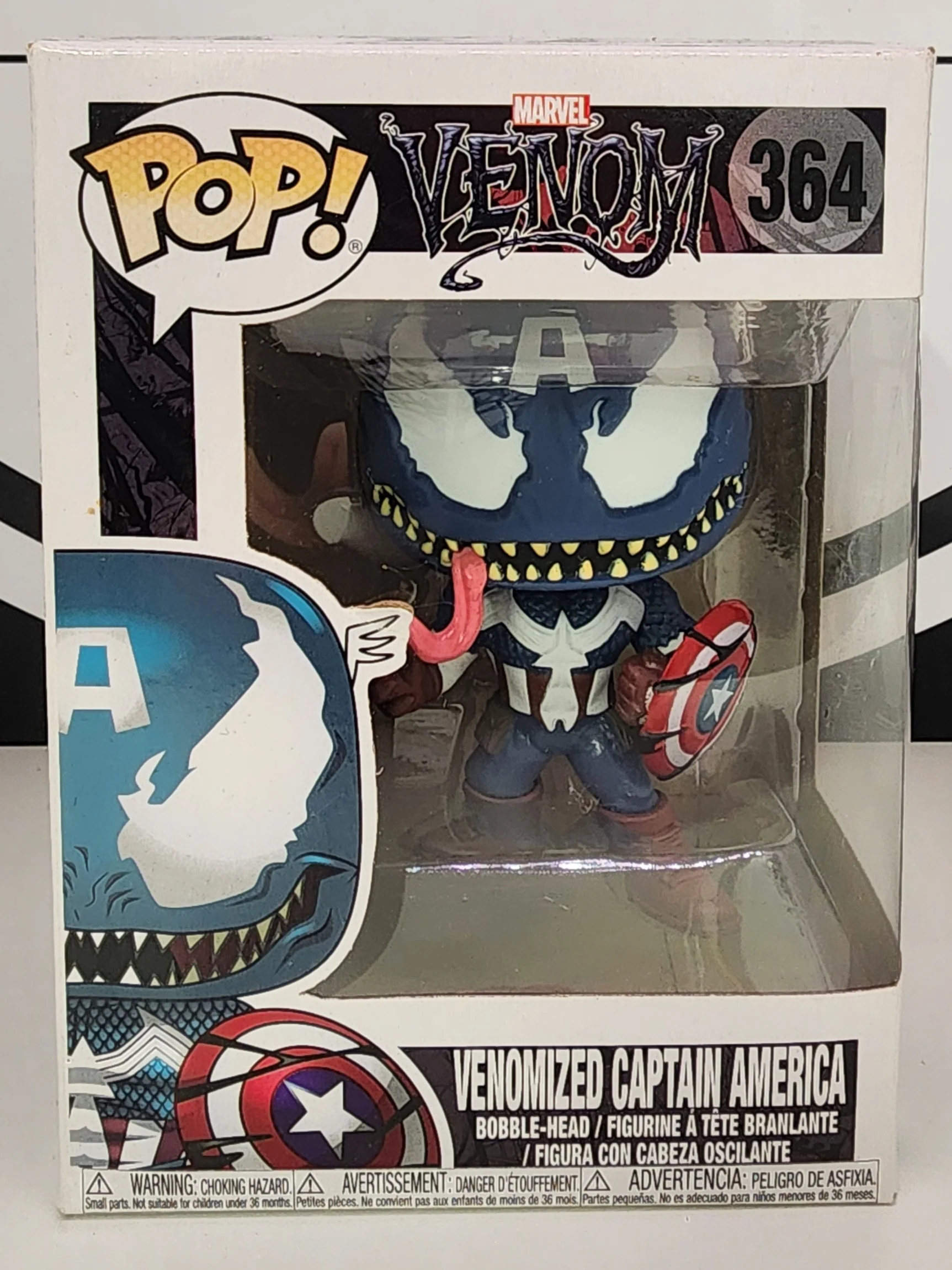 Marvel – Venomized Captain America Pop! Vinyl Figure #364